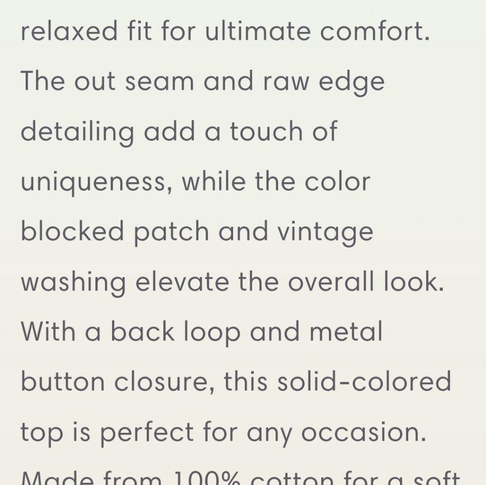 Pol Split Back W/Tie V-Neck Collared Button-Up Tw… - image 5